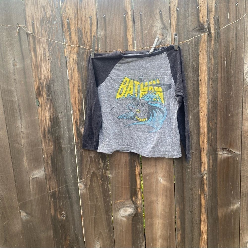 Kids Batman Graphic Long Sleeve Shirt